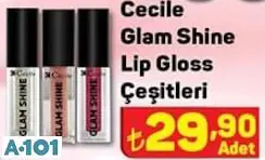 CECİLE GLAM SHİNE LİP GLOSS CECİLE GLAM SHİNE LİP GLOSS